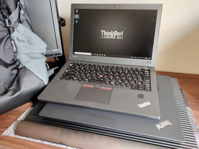ThinkPadX270の完成写真